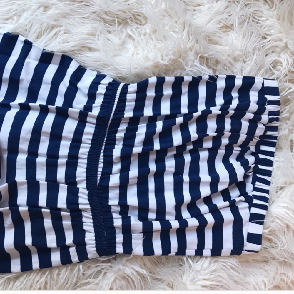 Lilly Pulitzer Strapless Striped Maxi Dress